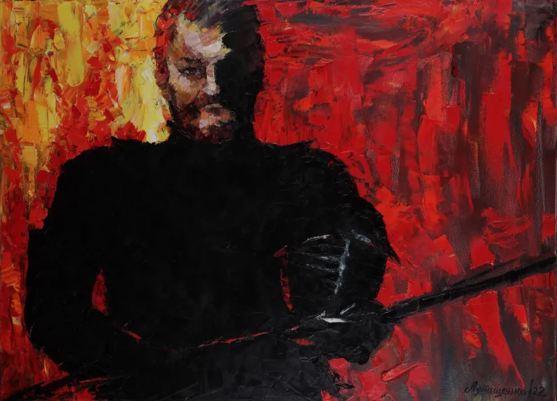 І. Лупащенко. «Раб свободи». 2022. Полотно, олія