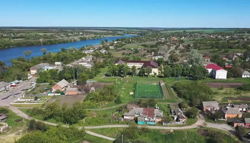 Вид на село