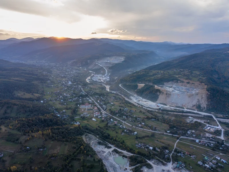 Панорама села