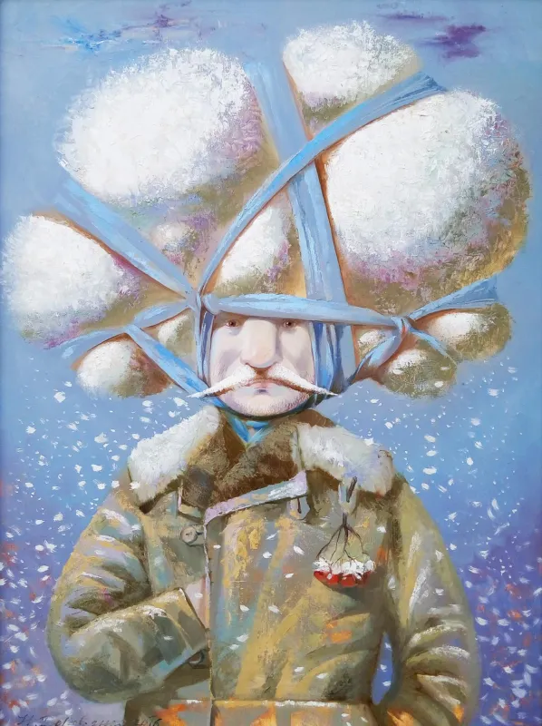 Н. Дерев’янко. «Грудень». 2014. Полотно, олія